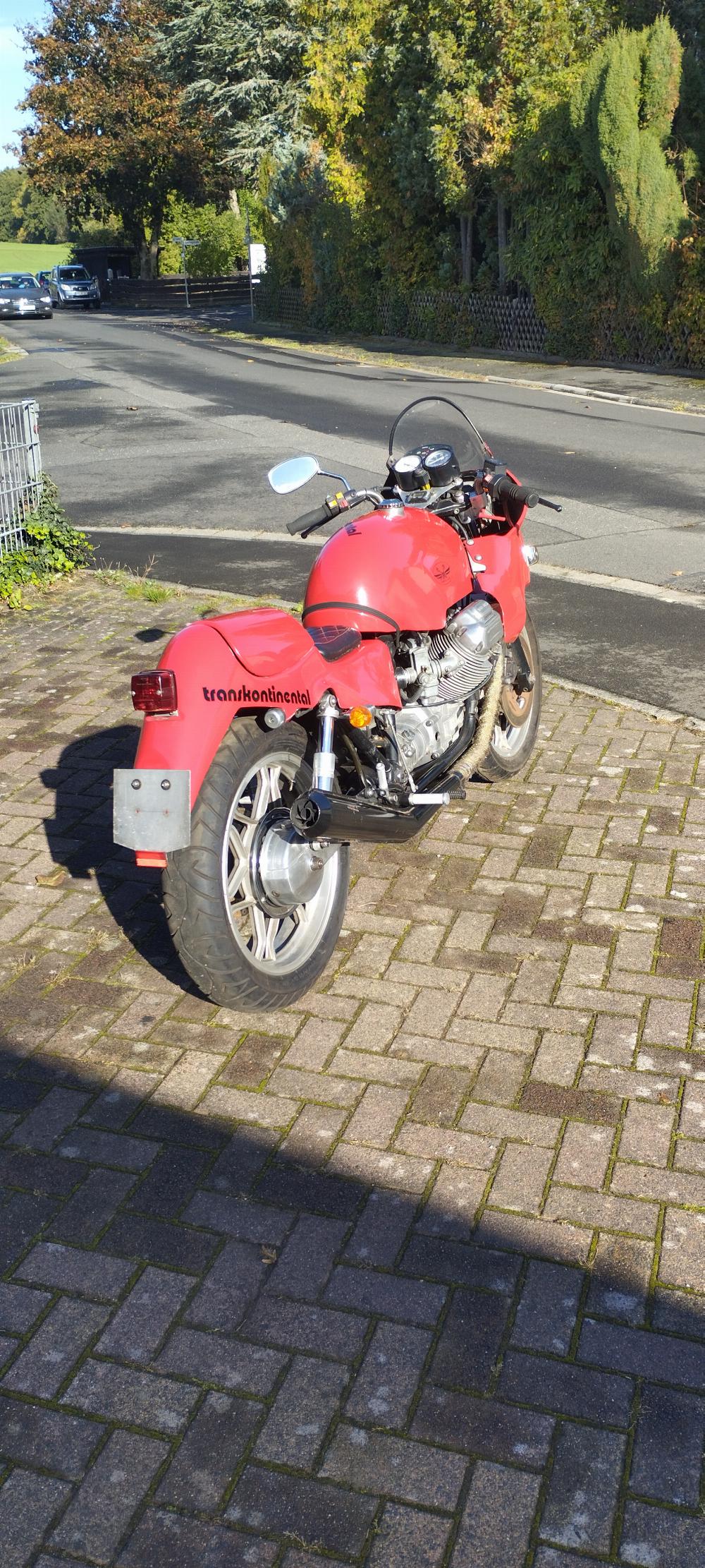 Motorrad verkaufen Moto Guzzi SP 1000  Umbau durch Transconti Ankauf